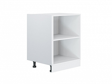 Фасад боковой Фьюжн для нижнего шкафа 716*573*18 Silky White