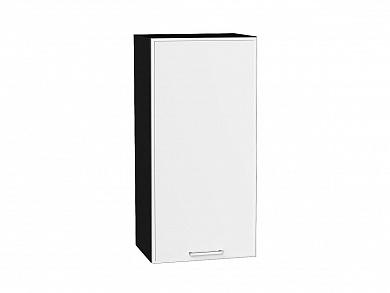 Шкаф верхний с 1-ой дверцей Квадро 920*450*321 Белый / Graphite