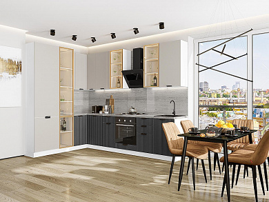 Евро Лайн-07 2340*2000/3000*600 Агат/Антрацит