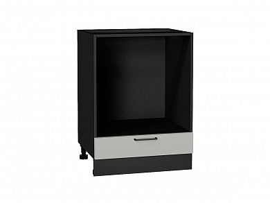 Шкаф нижний под духовку Флэт 816*600*476 Light Grey In 2S / Graphite