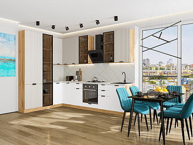 Евро Лайн-07 2340*2000/3000*600 Агат/Белый