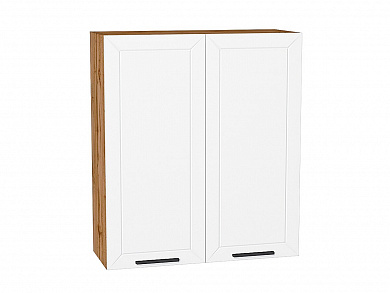 Шкаф верхний с 2-мя дверцами Глетчер 920*800*318 Айленд Силк / Дуб Вотан