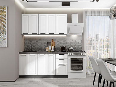 Нео-01 2140*1600*600 White Silk