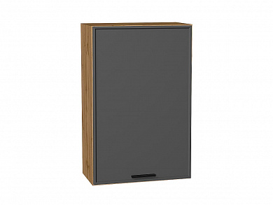 Шкаф верхний с 1-ой дверцей Фрейм 920*600*324 Stormy Silk / Дуб Вотан