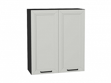 Шкаф верхний с 2-мя дверцами Нео 920*800*320 Grey Silk / Graphite