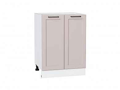Шкаф нижний с 2-мя дверцами Барселона 816*600*484 Кашемир / Белый