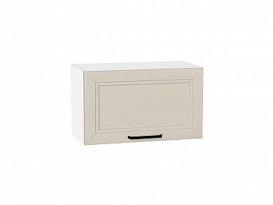 Шкаф верхний горизонтальный Нео 358*600*320 Cream Silk / Белый