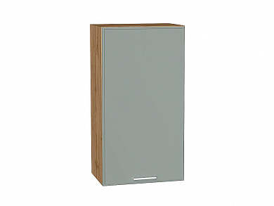 Шкаф верхний с 1-ой дверцей Квадро 920*500*321 Аквамарин / Дуб Вотан