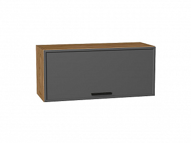 Шкаф верхний горизонтальный Фрейм 358*800*324 Stormy Silk / Дуб Вотан