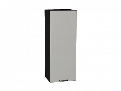 Шкаф верхний с 1-ой дверцей Флэт 920*350*318 Light Grey In 2S / Graphite