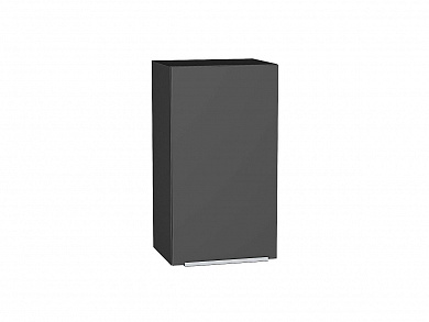 Шкаф верхний с 1-ой дверцей Фьюжн 716*400*320 Stormy Silk / Graphite