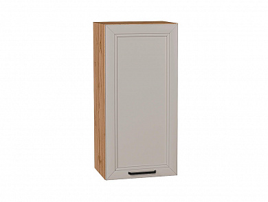 Шкаф верхний с 1-ой дверцей Нео 920*450*320 Clay Silk / Дуб Вотан