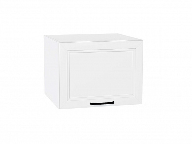 Шкаф верхний горизонтальный глубокий Нео 458*600*576 White Silk / Белый
