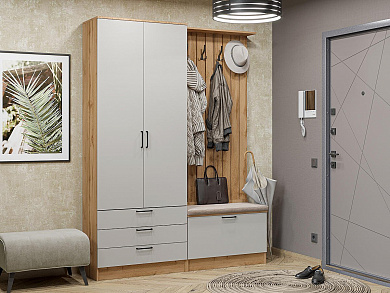 Стиль-03 2110*1600*380 Light Grey In 2S