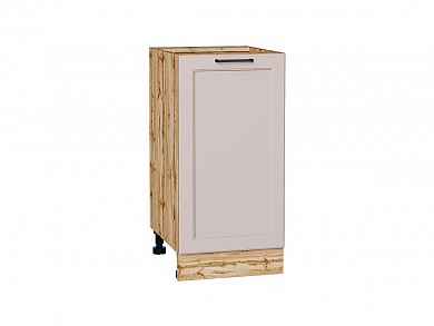 Шкаф нижний с 1-ой дверцей Барселона 816*400*484 Кашемир / Дуб Вотан