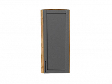 Шкаф верхний торцевой Сканди 920*300*306 Stormy Silkwood / Дуб Вотан