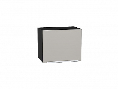 Шкаф верхний горизонтальный Фьюжн 358*450*320 Silky Light Grey / Graphite