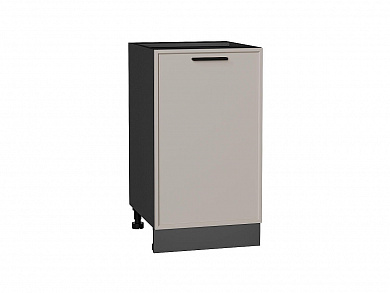 Шкаф нижний с 1-ой дверцей Фрейм 816*450*484 Clay Silk / Graphite