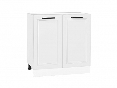 Шкаф нижний с 2-мя дверцами Нео 816*800*480 White Silk / Белый