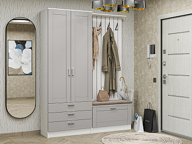 Стиль-03 2110*1600*380 Grey Silk