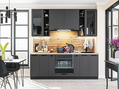 Глетчер-01 2340*2200*600 Маренго Силк