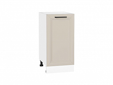 Шкаф нижний с 1-ой дверцей Нео 816*400*480 Cream Silk / Белый