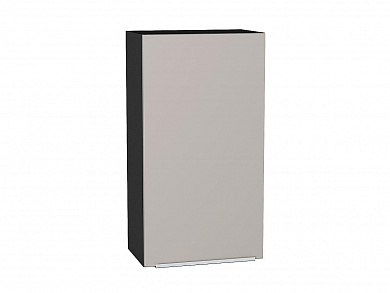 Шкаф верхний с 1-ой дверцей Фьюжн 920*500*320 Clay Silk / Graphite