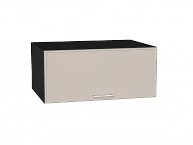 Шкаф верхний горизонтальный глубокий Квадро 358*800*577 Кашемир / Graphite