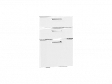 Комплект фасадов Квадро для каркаса Ф-33 Н503 702*496*19 Белый