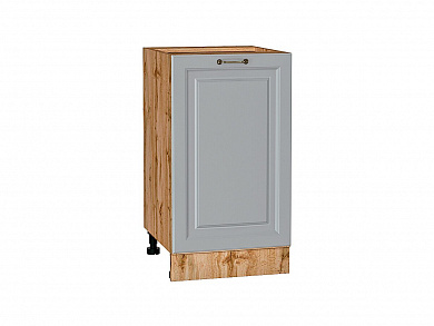 Шкаф нижний с 1-ой дверцей Ницца 816*450*478 Графит / Дуб Вотан