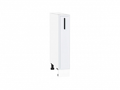 Шкаф нижний бутылочница Фрейм 816*150*484 White Silk / Белый