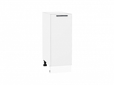 Шкаф нижний с 1-ой дверцей Лайт 816*300*478 Special White / Белый