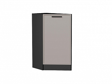 Шкаф нижний торцевой Фрейм 816*296*558 Clay Silk / Graphite
