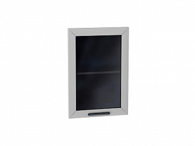 Комплект фасадов Глетчер со стеклом для каркаса Ф-35 В500 712*496*16 Гейнсборо Силк