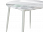 Стол Uni-Form-R.2B 800*800*750 SGrey/White Gloss Marble