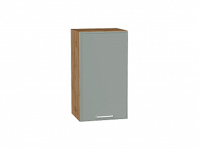 Шкаф верхний с 1-ой дверцей Квадро 716*400*321 Аквамарин / Дуб Вотан