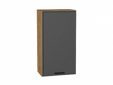 Шкаф верхний с 1-ой дверцей Фрейм 920*500*324 Stormy Silk / Дуб Вотан