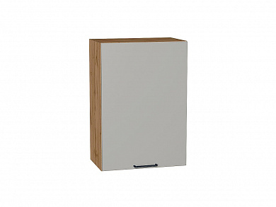 Шкаф верхний с 1-ой дверцей Флэт 716*500*318 Light Grey In 2S / Дуб Вотан