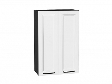 Шкаф верхний с 2-мя дверцами Нео 920*600*320 White Silk / Graphite