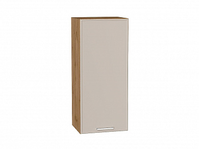 Шкаф верхний с 1-ой дверцей Квадро 920*400*321 Кашемир / Дуб Вотан