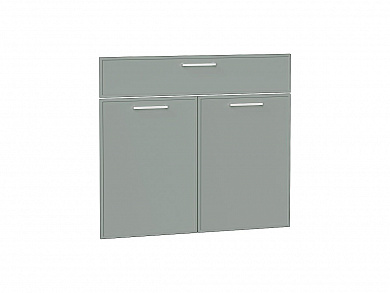 Комплект фасадов Квадро для каркаса Ф-51М Н801М 708*792*19 Аквамарин