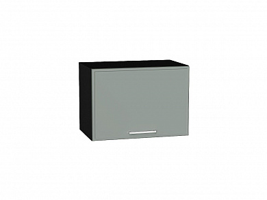 Шкаф верхний горизонтальный Квадро 358*500*321 Аквамарин / Graphite