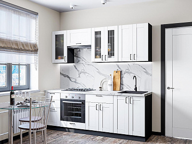 Лофт-01 2140*2200*600 White Silk