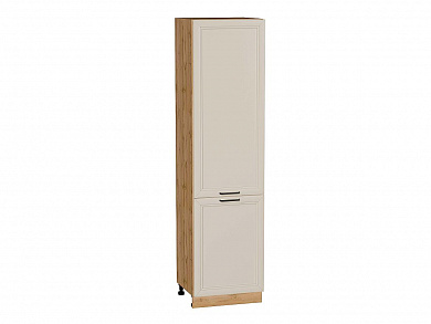 Шкаф пенал с 2-мя дверцами Нео 2336*600*576 Cream Silk / Дуб Вотан