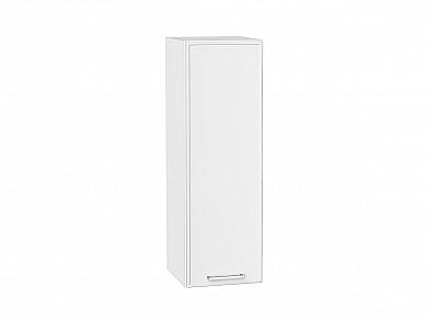Шкаф верхний с 1-ой дверцей Квадро 920*300*321 Белый / Белый