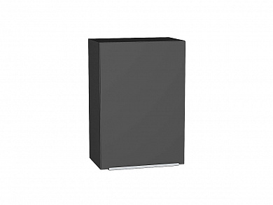 Шкаф верхний с 1-ой дверцей Фьюжн 716*500*320 Stormy Silk / Graphite