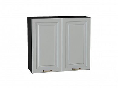 Шкаф верхний с 2-мя дверцами Ницца 716*800*318 Графит / Graphite