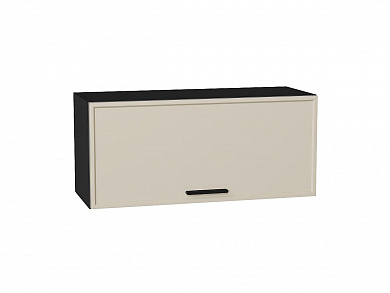 Шкаф верхний горизонтальный Фрейм 358*800*324 Cream Silk / Graphite
