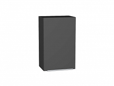 Шкаф верхний с 1-ой дверцей Фьюжн 716*450*320 Stormy Silk / Graphite