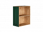Фасад боковой Дублин для верхнего шкафа 716*315*16 Special Green